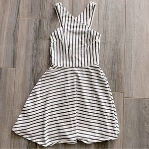 Hollister Striped Skater Dress